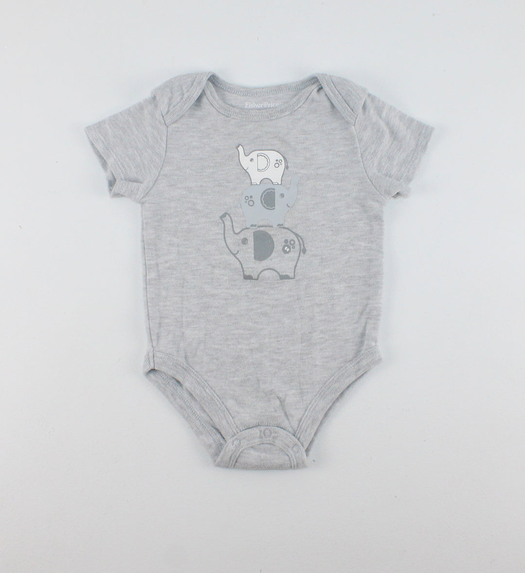 FISHER PRICE GREY ONESIE 18M PRE-LOVED