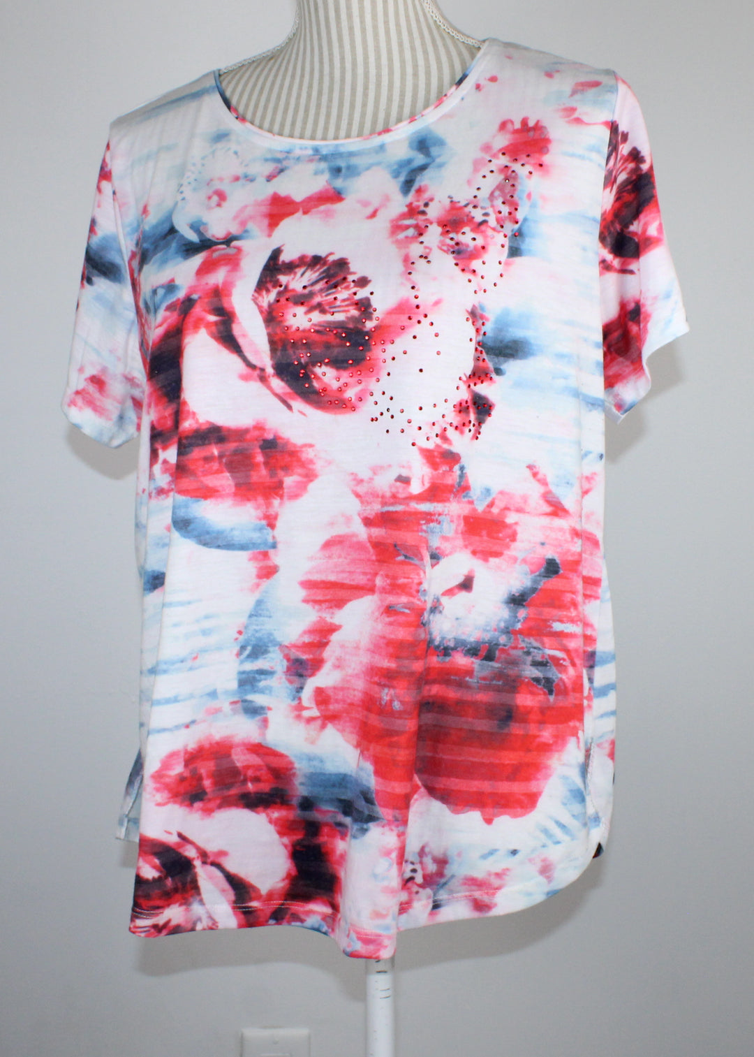 ALIA FLORAL TEE LADIES LARGE PRE-LOVED