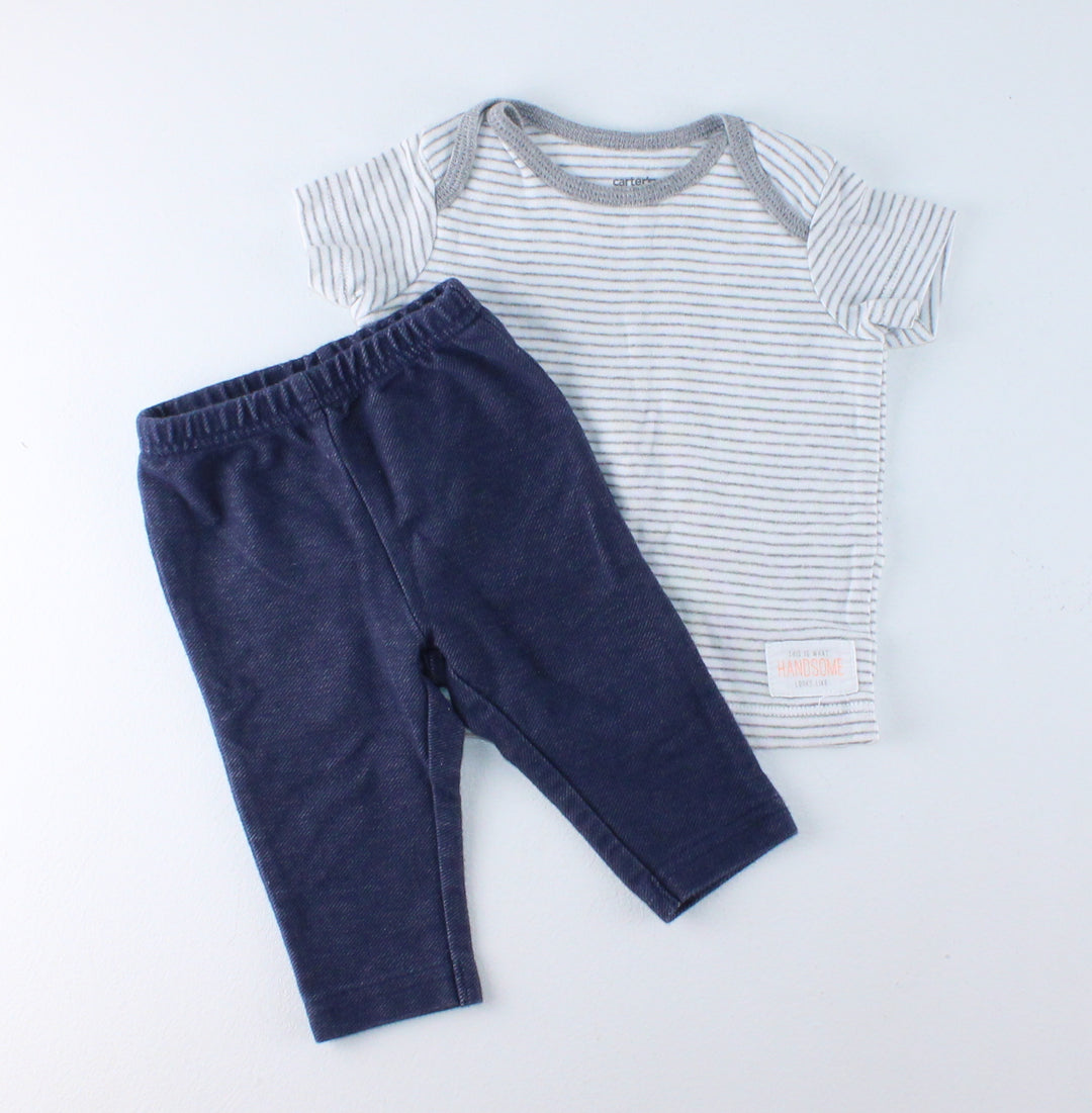 CARTERS HANDSOME OUTFIT 3M PRE-LOVED