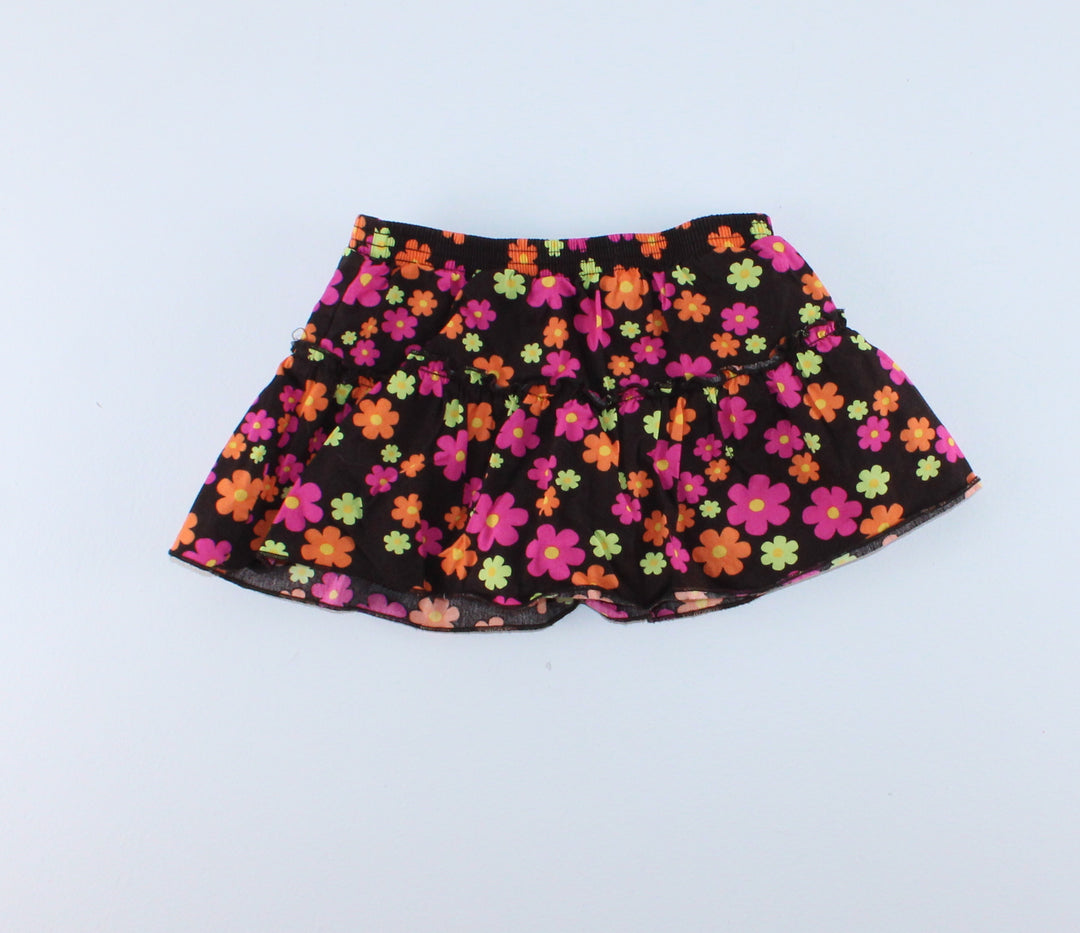 GEORGE FLORAL SKORT 12-18M EUC