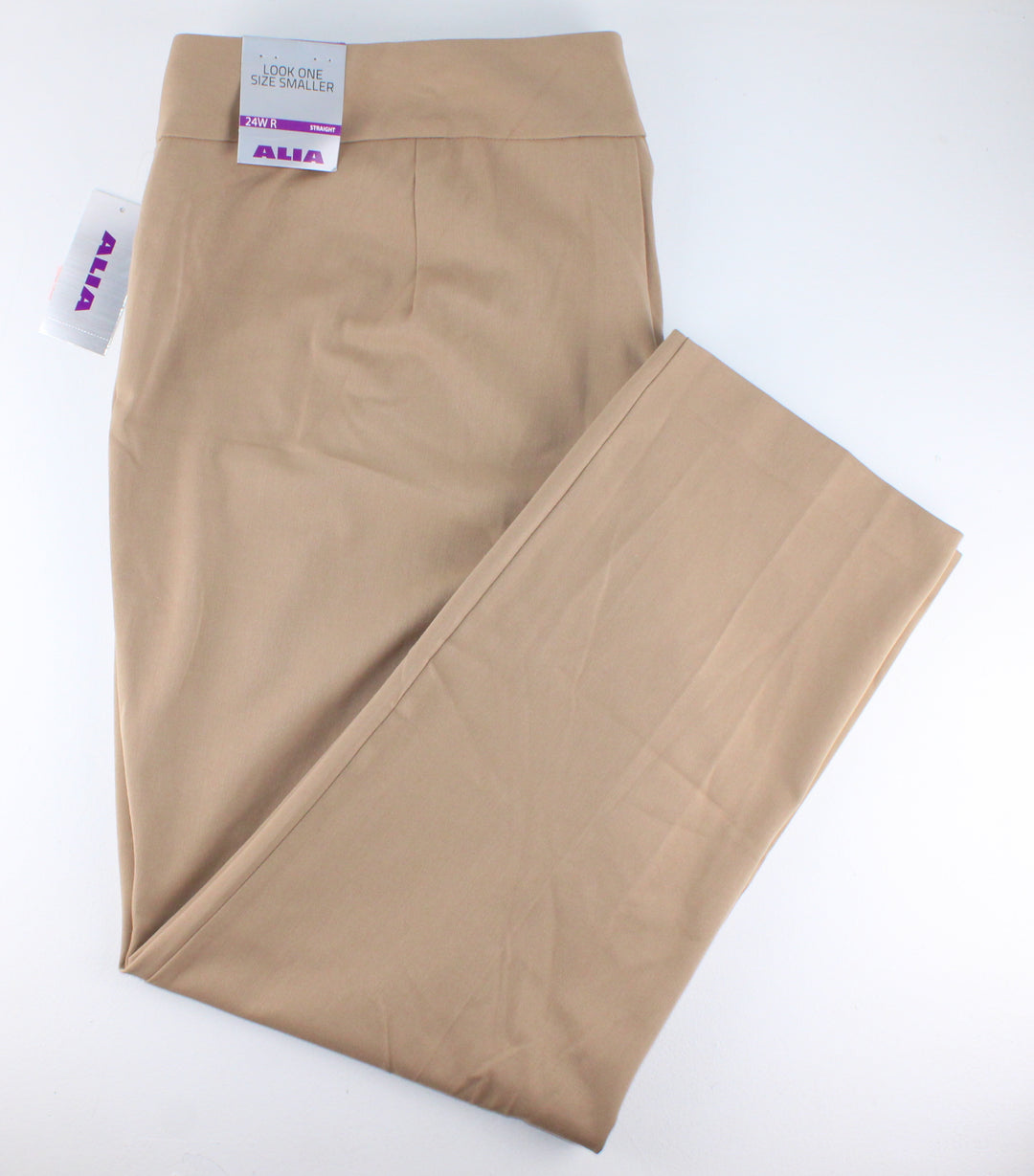 ALIA TAN PANT LADIES 24W NEW