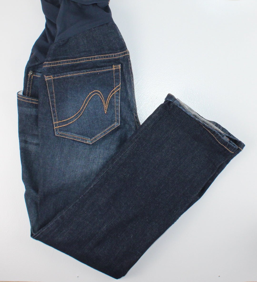 INDIGO BLUE MATERNITY JEANS XS EUC