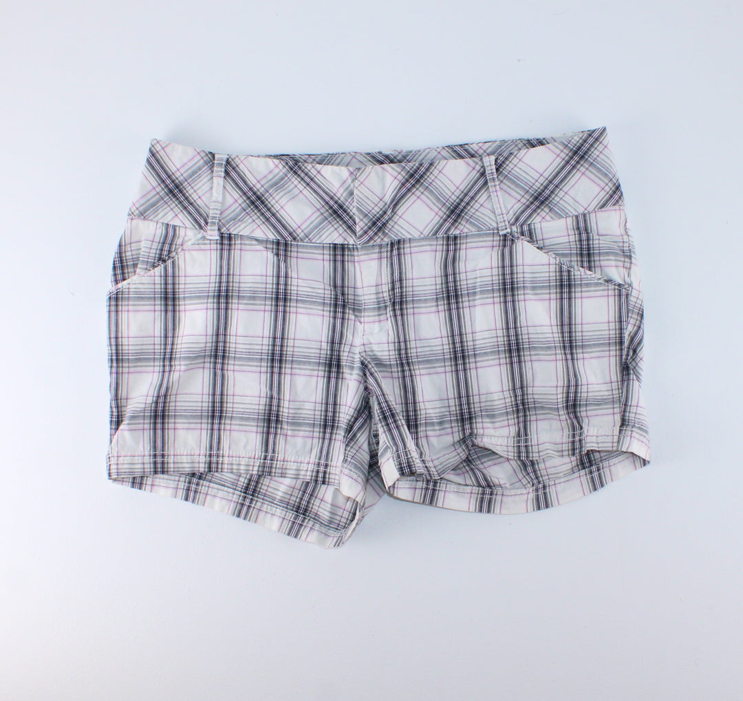 SMART SET PLAID SHORTS LADIES SIZE 8 PRE-LOVED