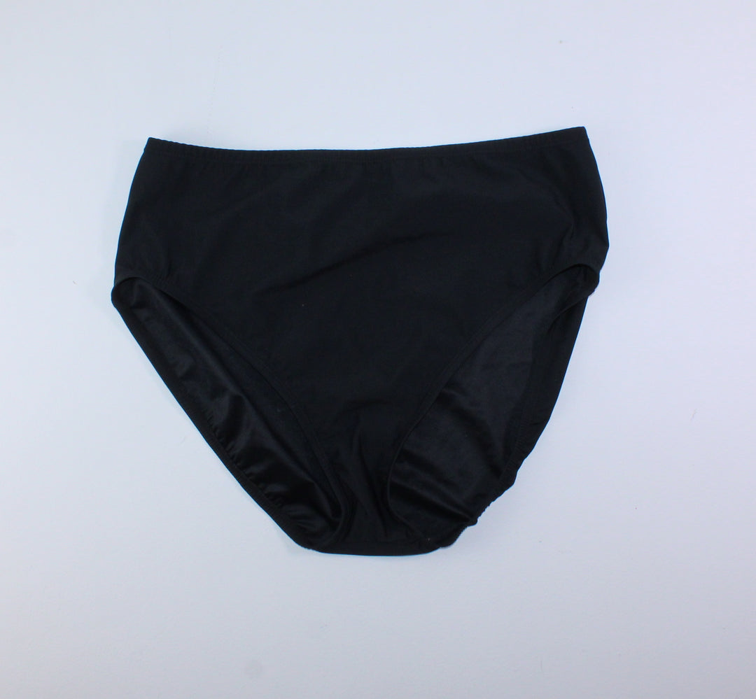 BLACK SWIM BOTTOMS APPROX LADIES XL EUC