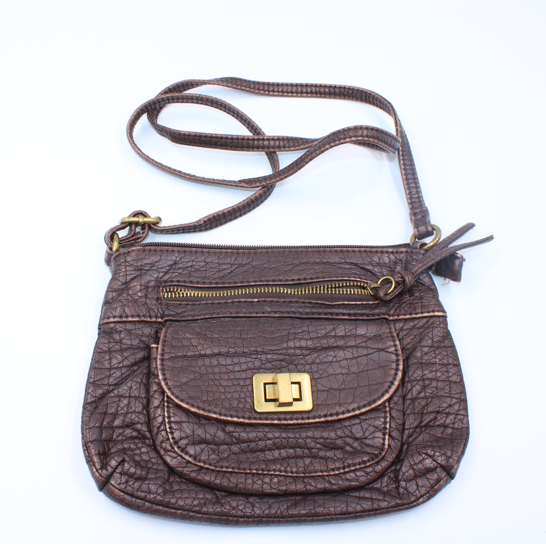 SMALL BROWN PURSE EUC