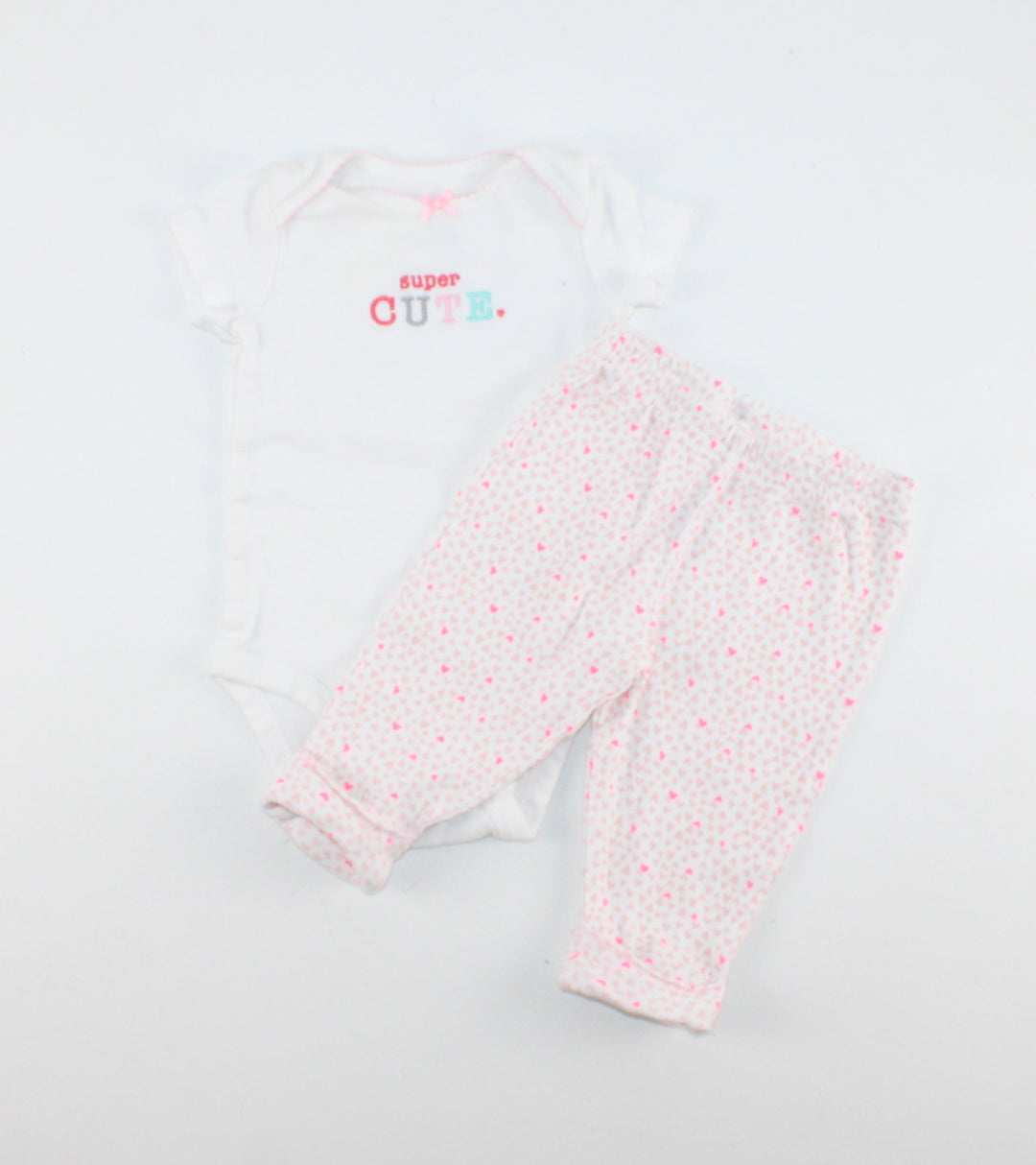 CARTERS SUPER CUTE OUTFIT 3M PRE-LOVED