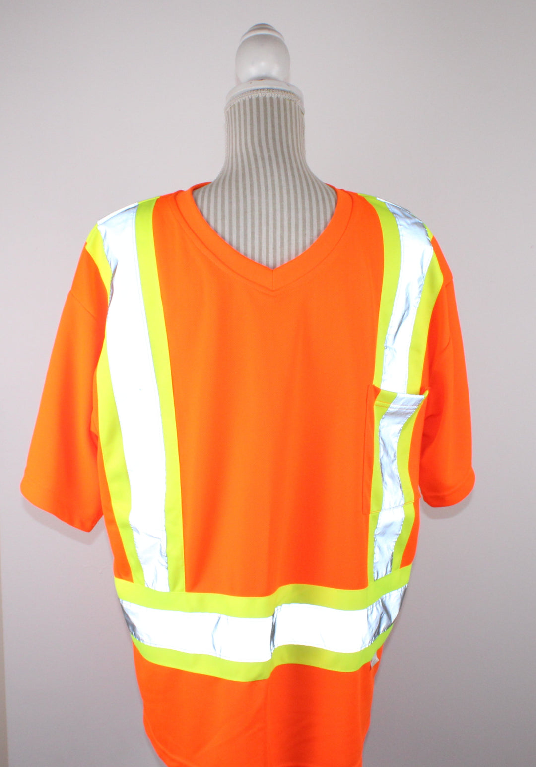 FORCEFIELD ORANGE SAFETY SHIRT LARGE EUC