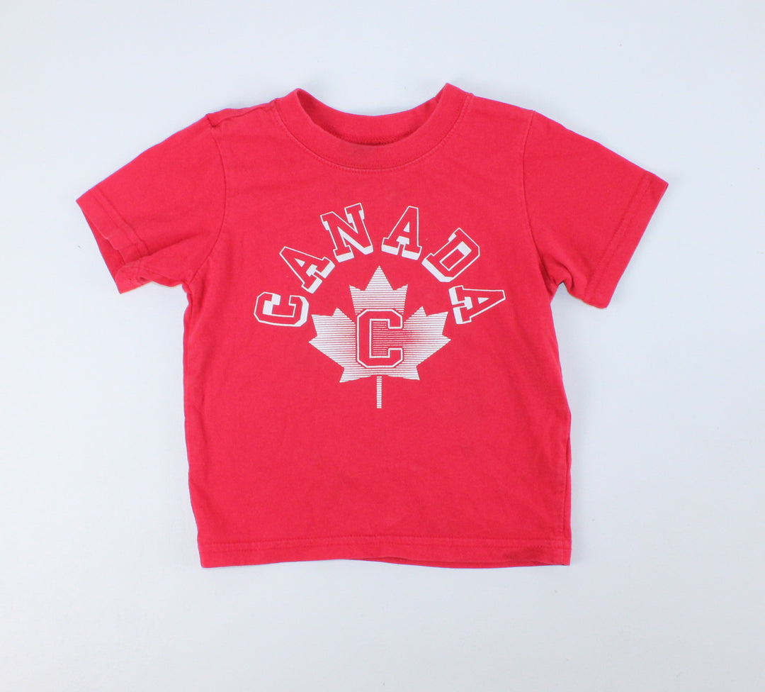 CHILDRENS PLACE CANADA TEE 18-24M PRE-LOVED