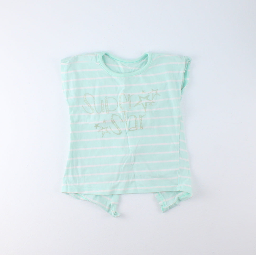 WOOLWORTH SUPERSTAR TEE 3-6M EUC