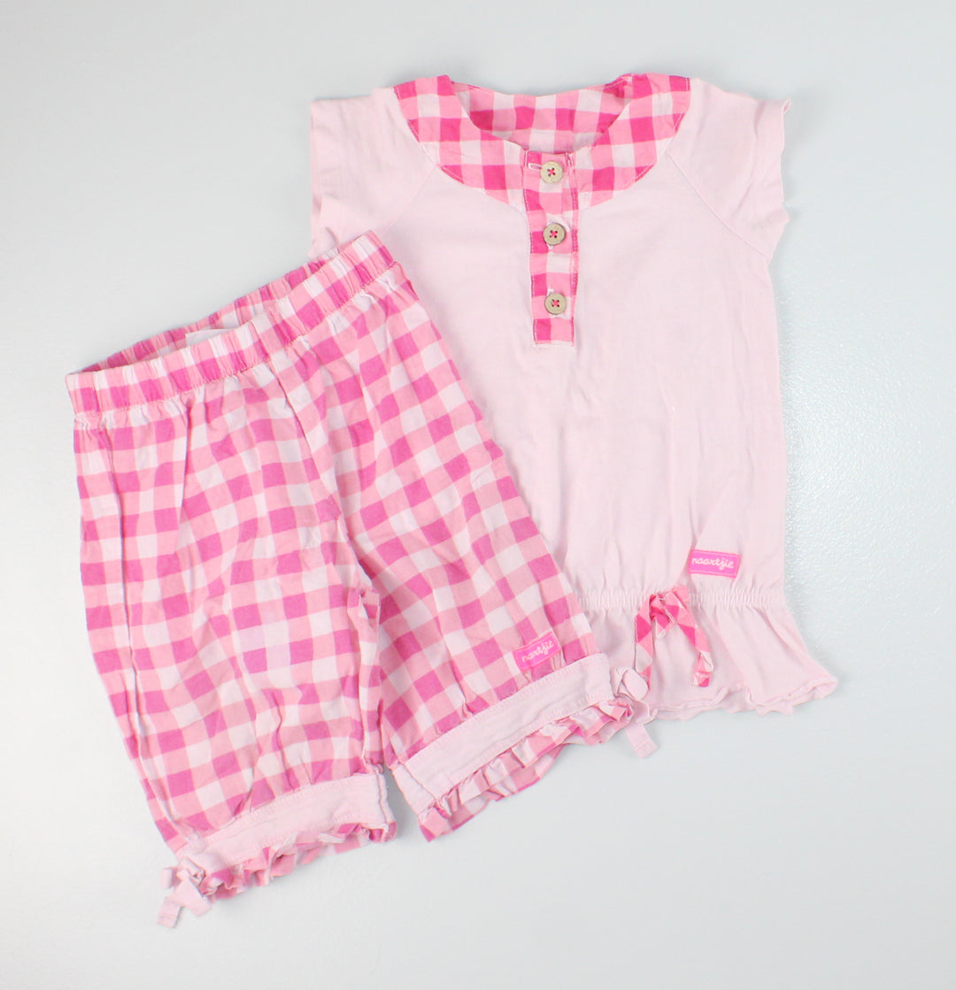 NAATJIE PINK OUTFIT 12-18M EUC