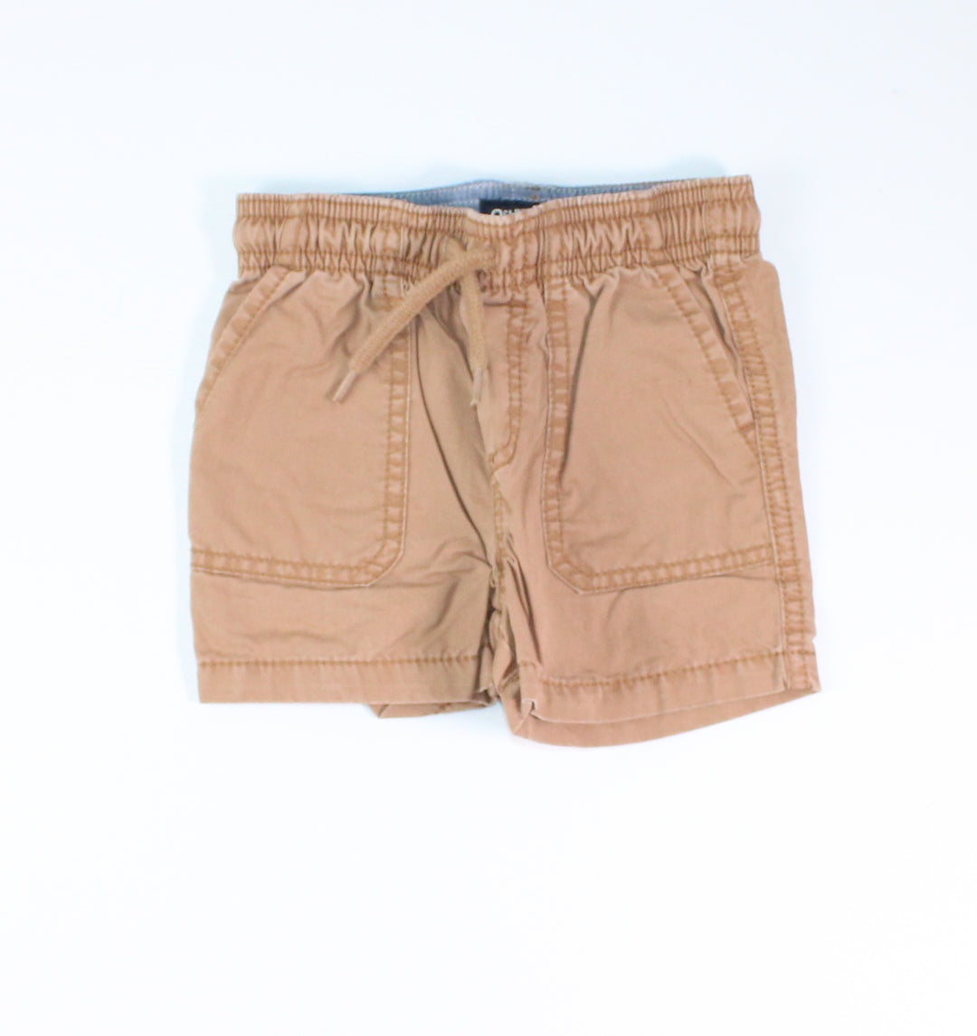 OSH KOSH TAN SHORTS 12M PRE-LOVED