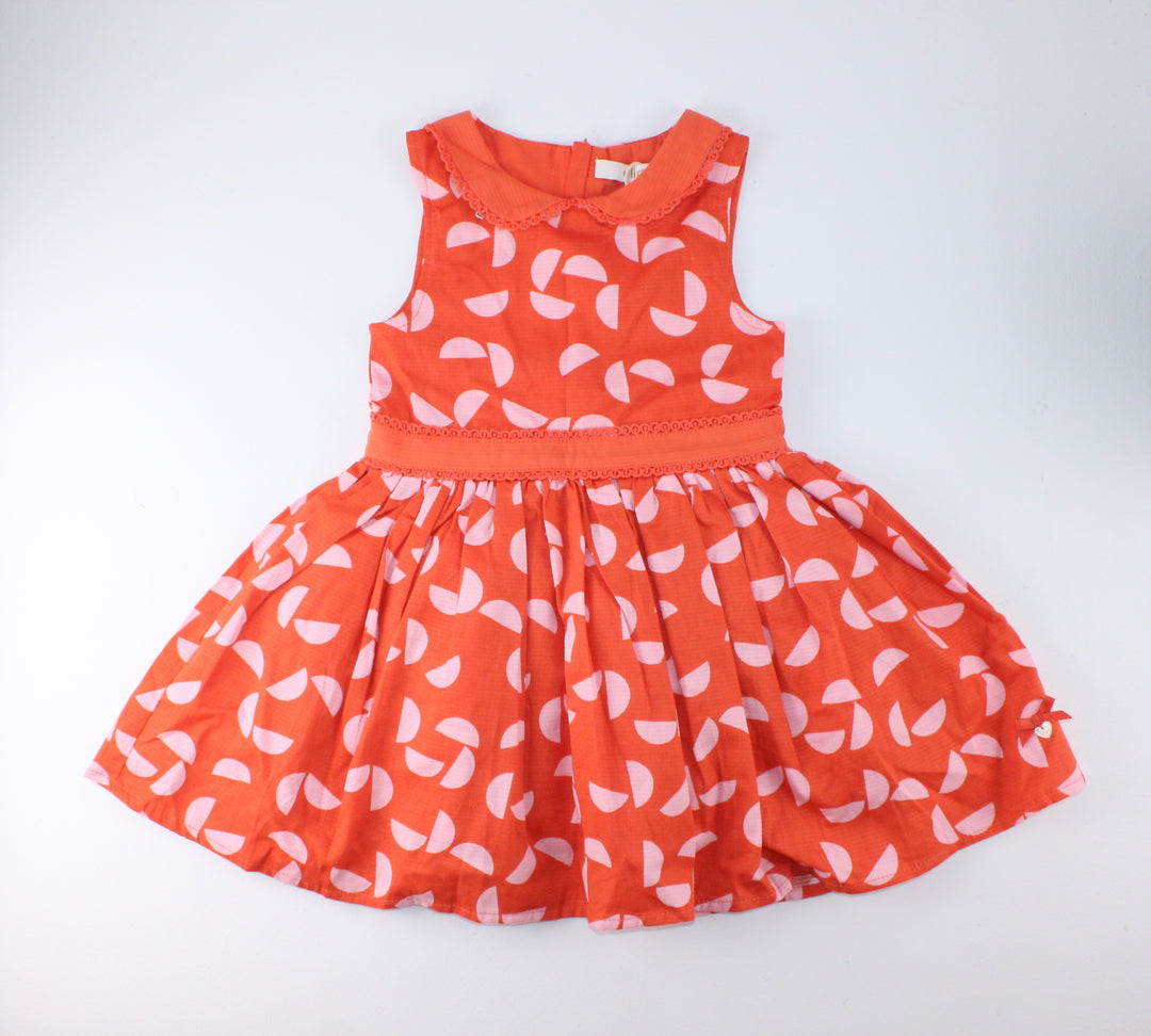 ELIGO POLKA DOT DRESS 2-3Y NEW!