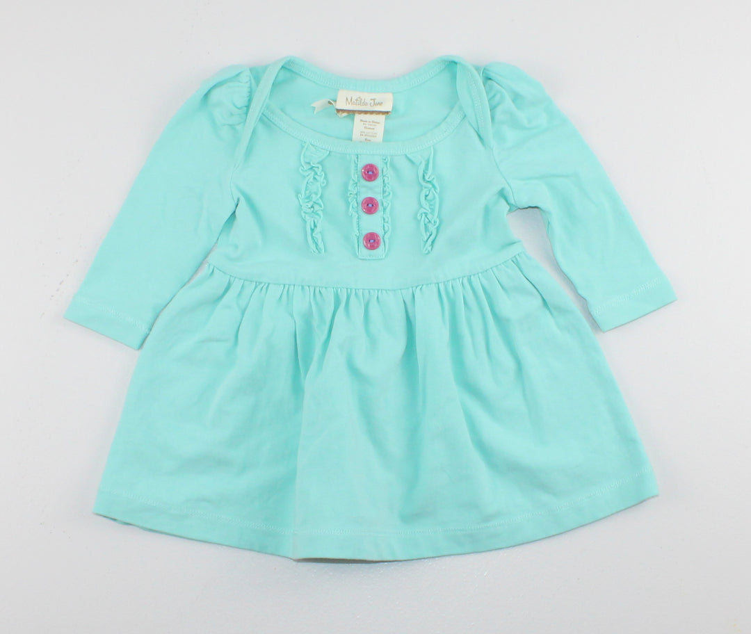 MATILDA JANE TEAL SHIRT 3M PRE-LOVED