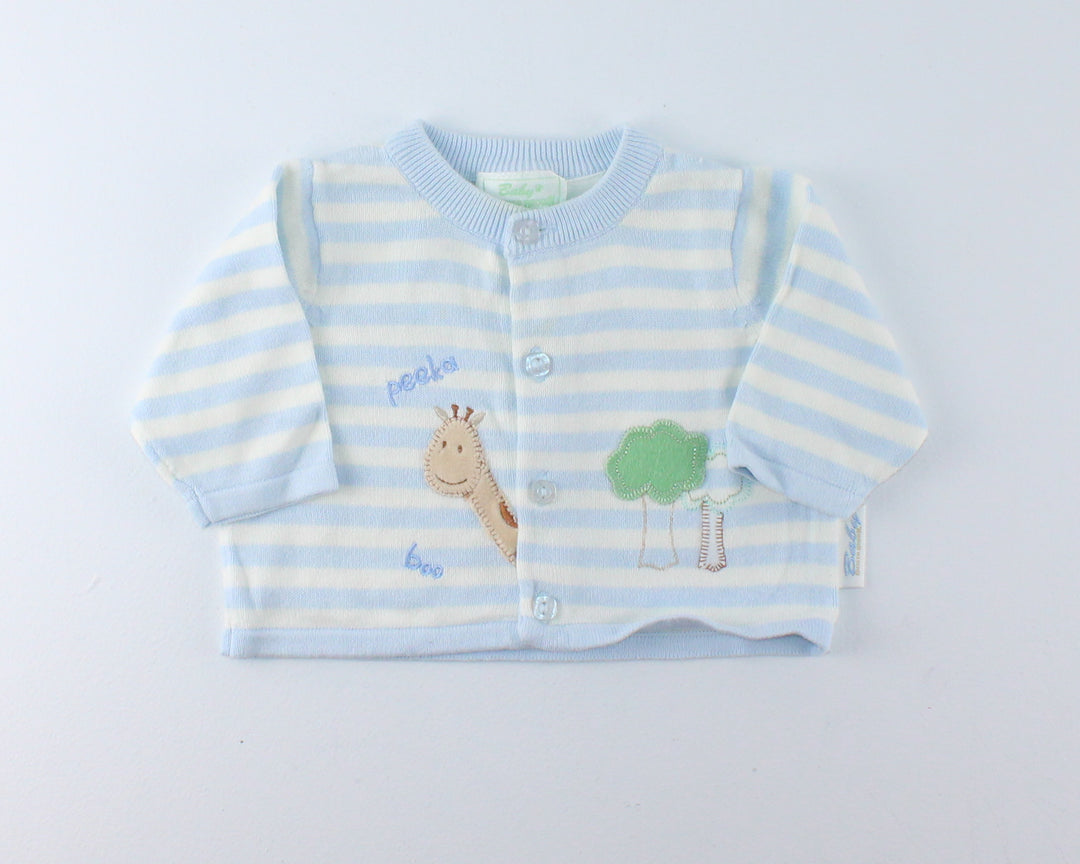 BUSTER BROWN CARDI 0-3M PRE-LOVED