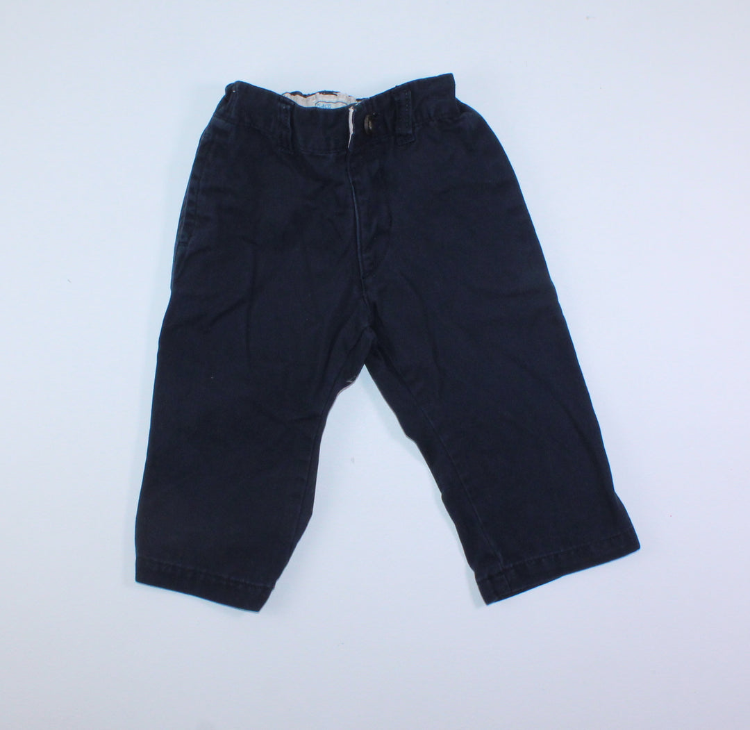 TCP NAVY PANTS 12-18M EUC