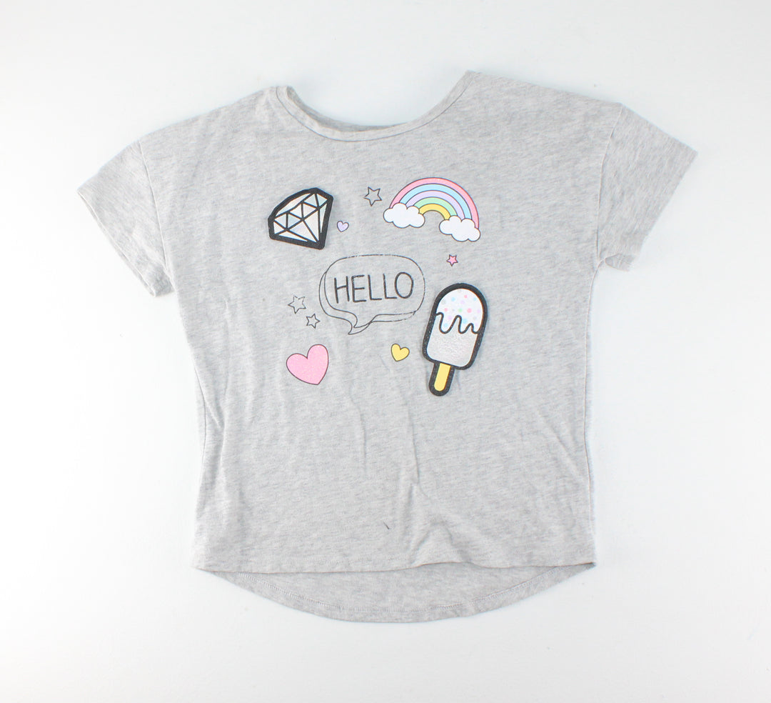 GEORGE GREY HELLO SHIRT 6Y PRE-LOVED
