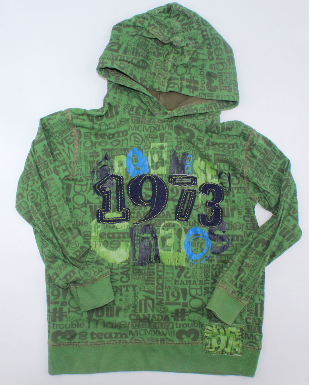 CHEROKEE HOODED TOP 6Y PRE-LOVED