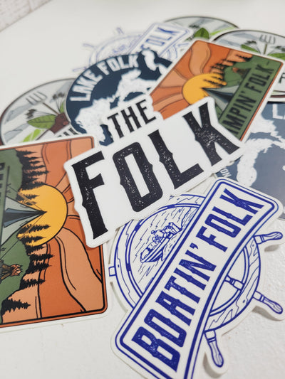 The Folk, Assorted Folk Stickers