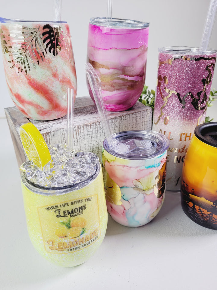 DKC Designs, Resin Tumblers Assorted Sizes