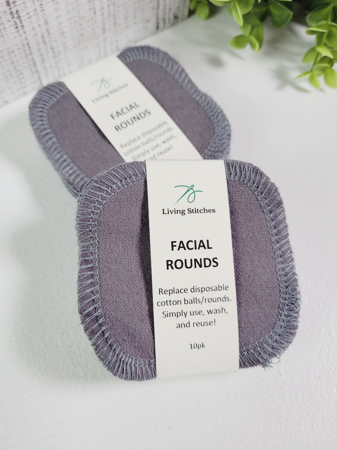 Living Stitches, Reusable Facial Rounds