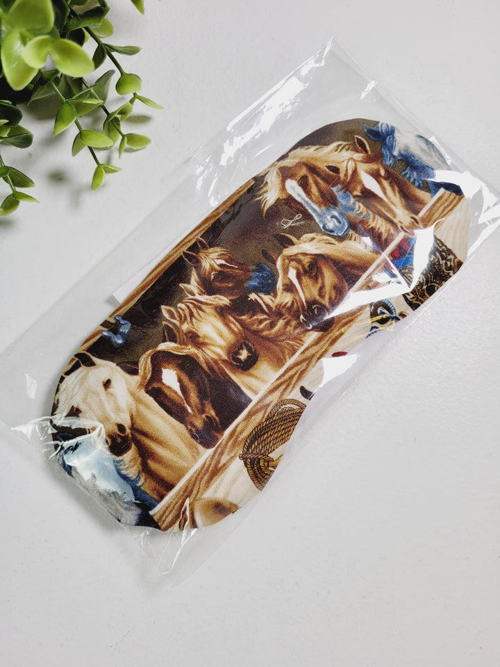 Choices, Hot/Cold Flax Seed Eye Masks with Removable Cover