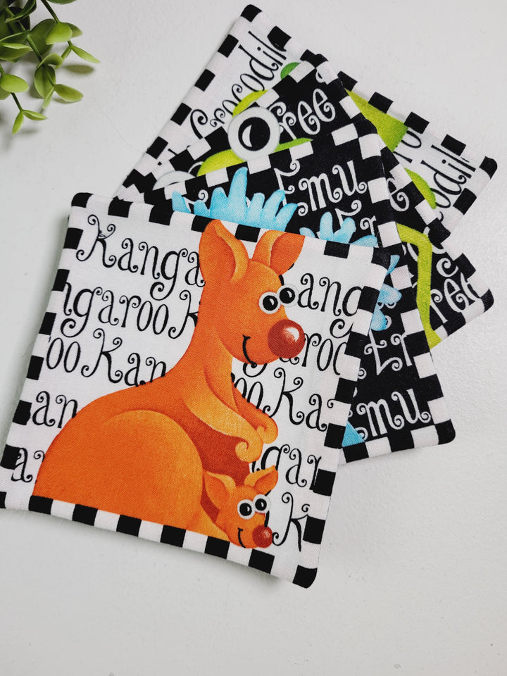 Choices, Fabric Coaster Sets of 4