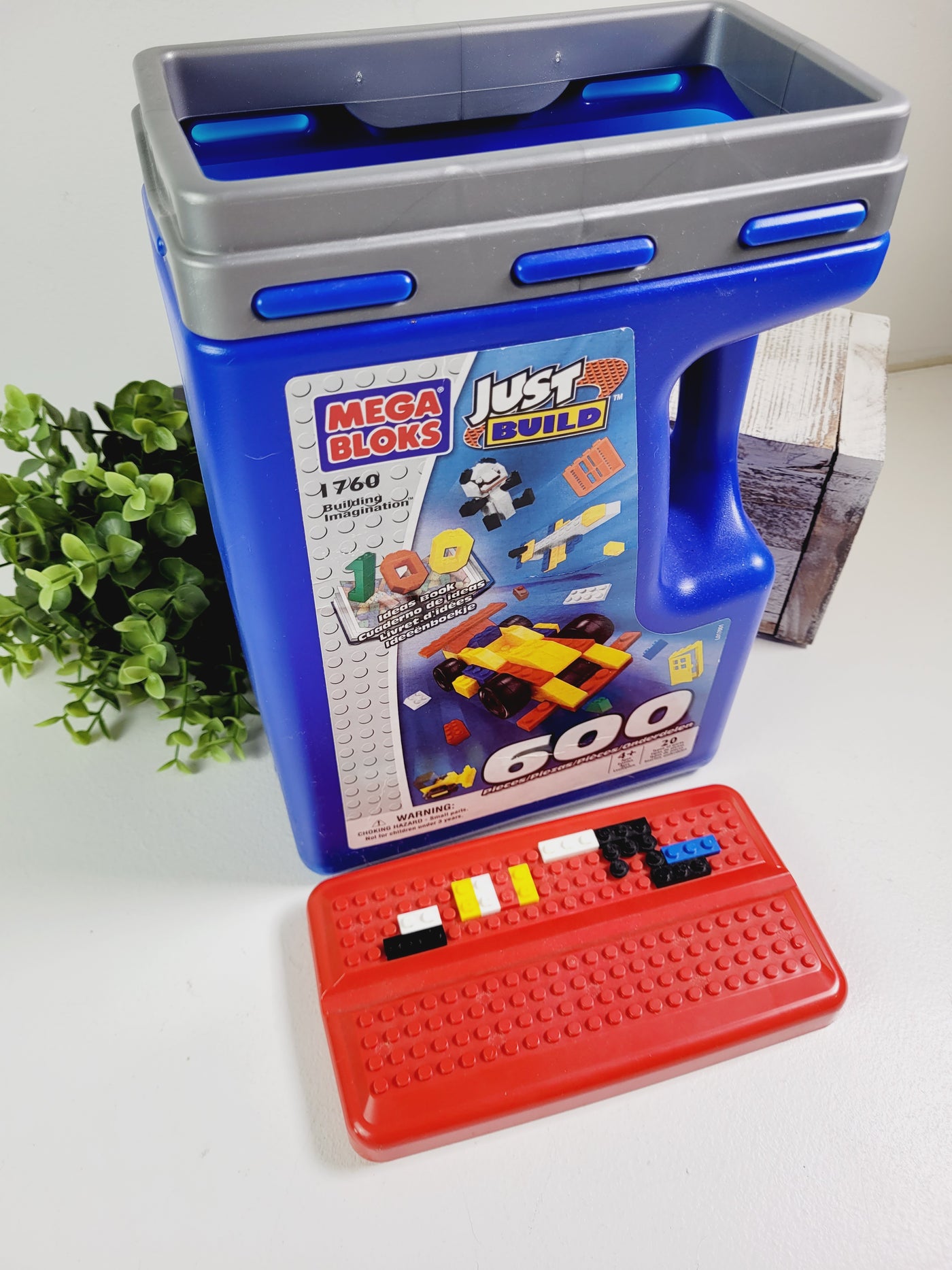 ASSORTED BLOKS CANISTER WITH BLOCKS