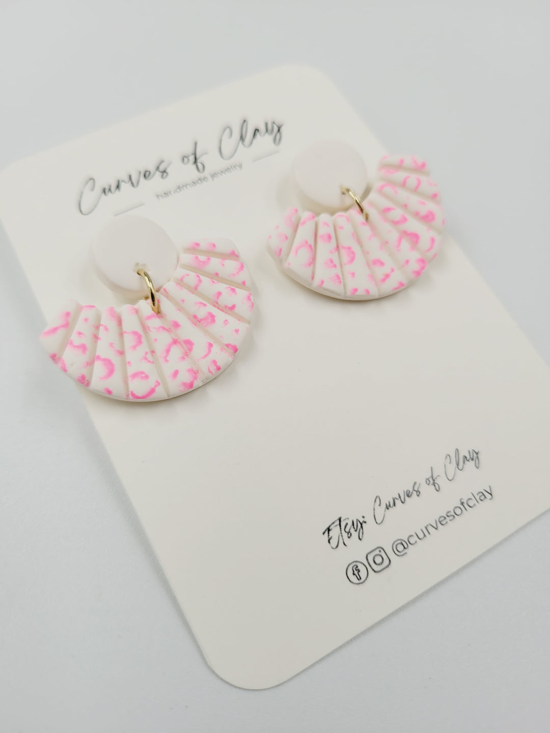 Curves of Clay, Everyday Dangle Earrings