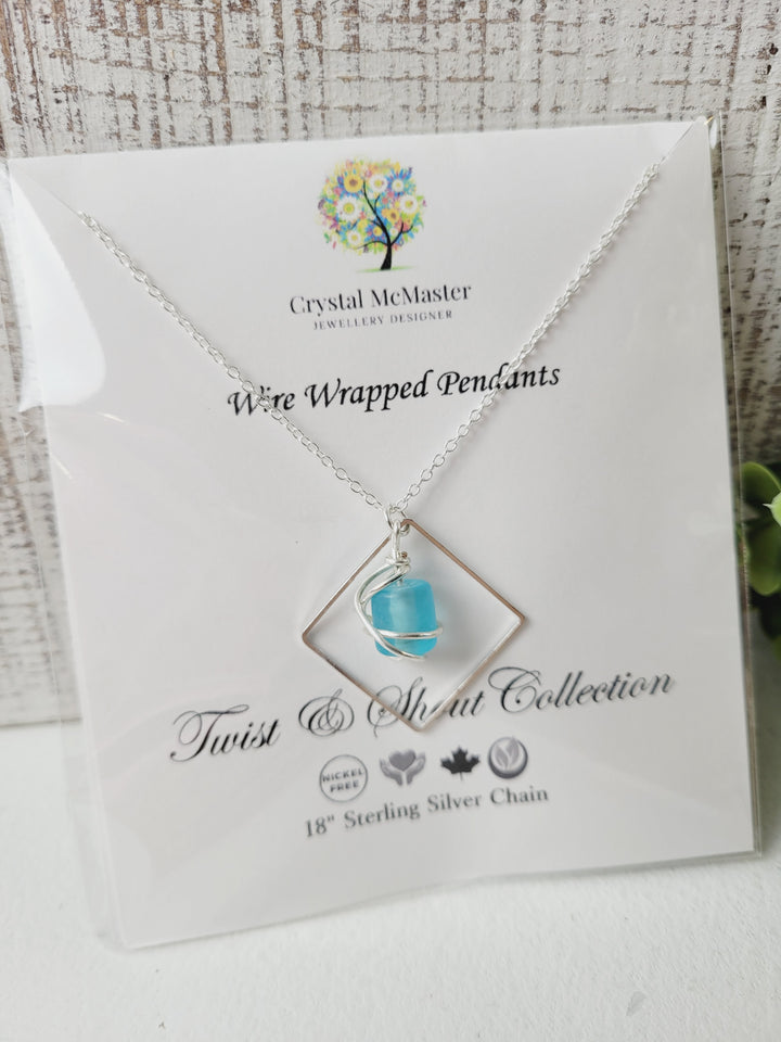 Crystal McMaster Jewellery, Sterling Silver Necklaces- Twist & Shout Collection