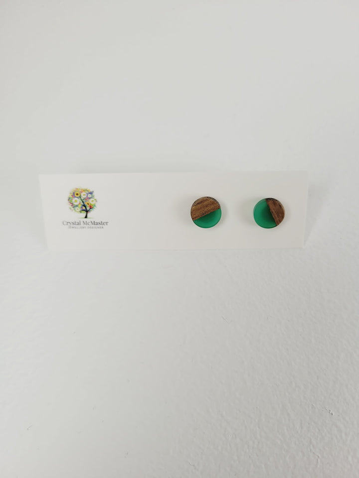 Crystal McMaster, Wood and Resin Studs