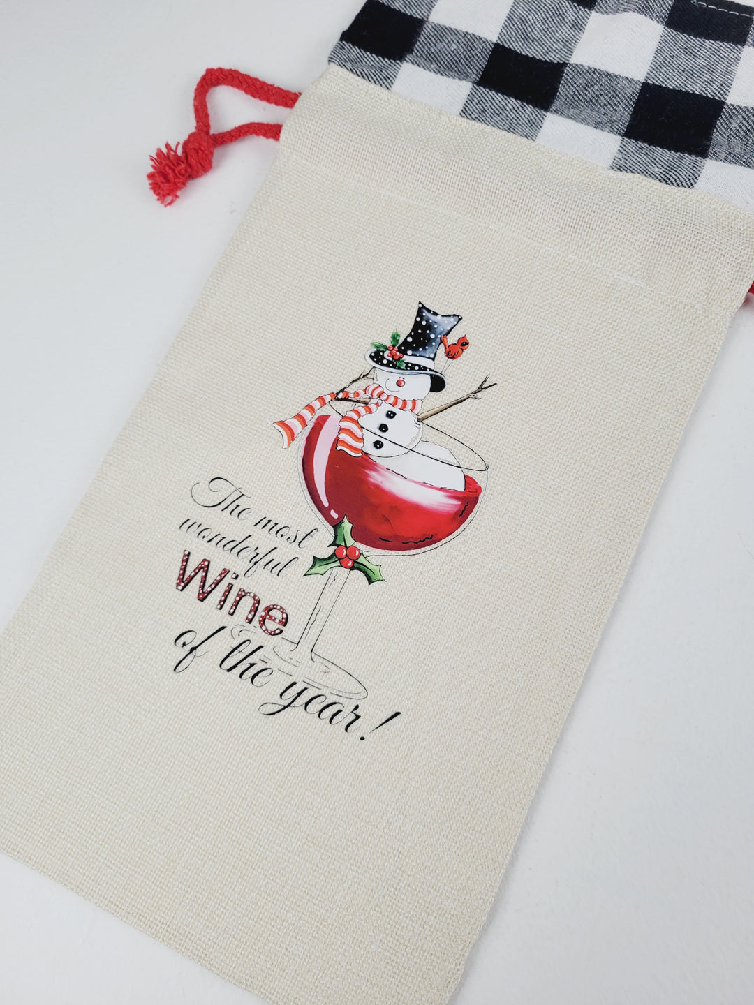 Lindsay's Creations, Burlap Wine Gift Bags