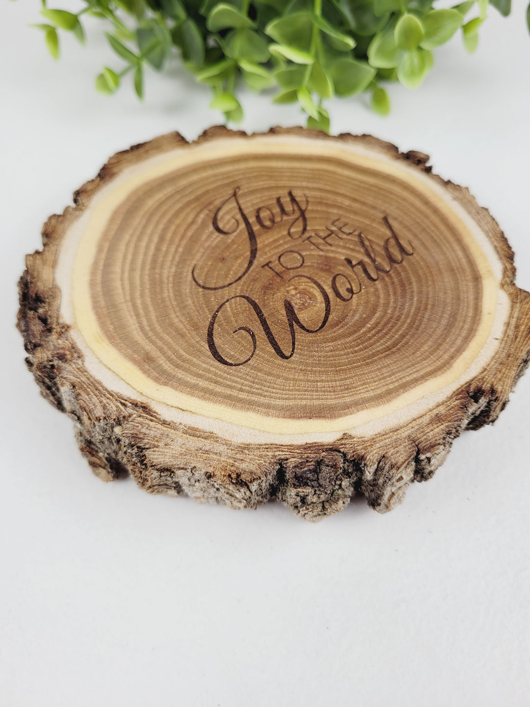 Rough Cut Dezigns, Live Edge Engraved Wood Coasters
