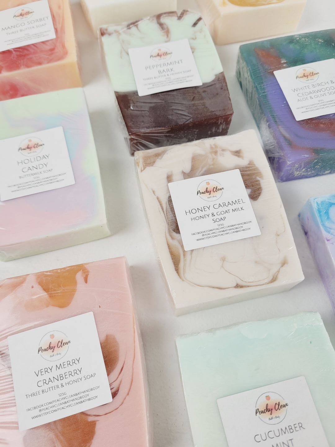 Peachy Clean Bath & Body, Soap Bars