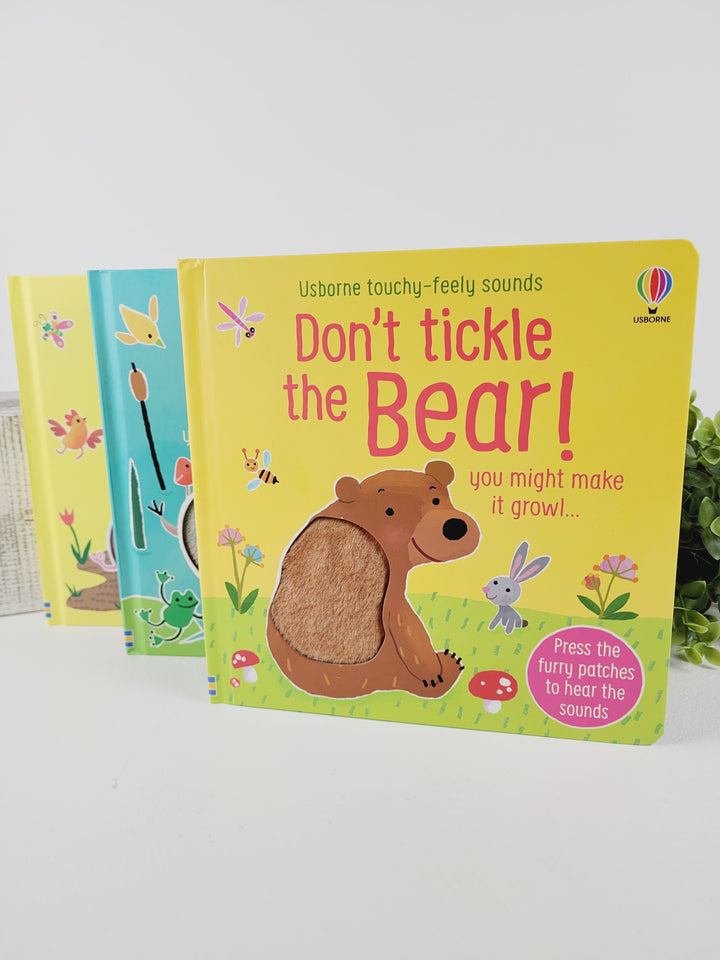 Books With Bree, Usborne Touchy-Feely Sound Books
