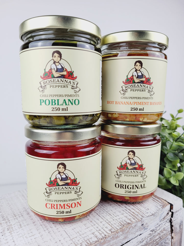 Roseanna's Peppers, Small Batch Gourmet Pepper Condiments