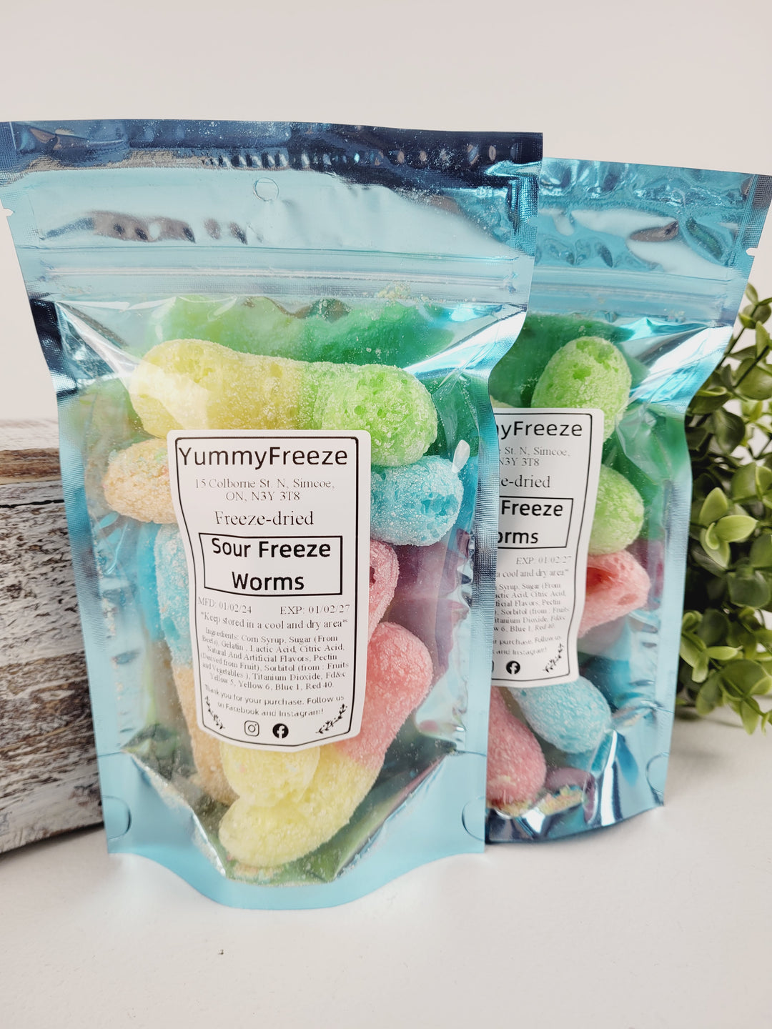 Yummy Freeze, Freeze Dried Candies