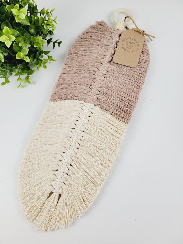 3-Thirty Design Co, Macrame Feathers