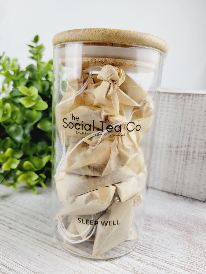 The Social Tea Co., Jarred Tea in Steeping Bags