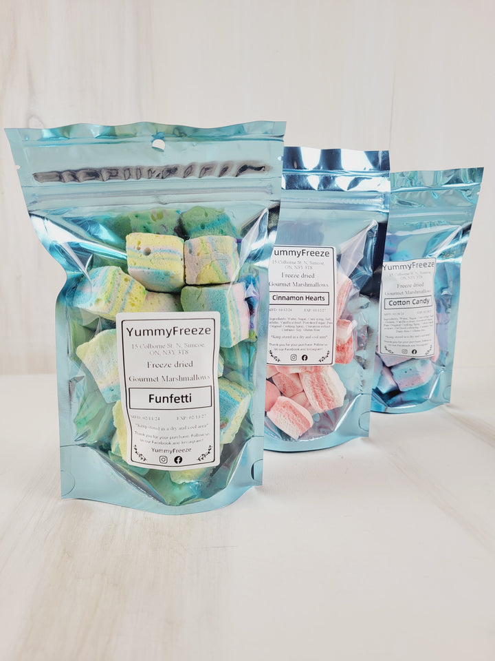 Yummy Freeze, Freeze Dried Gourmet Marshmallows