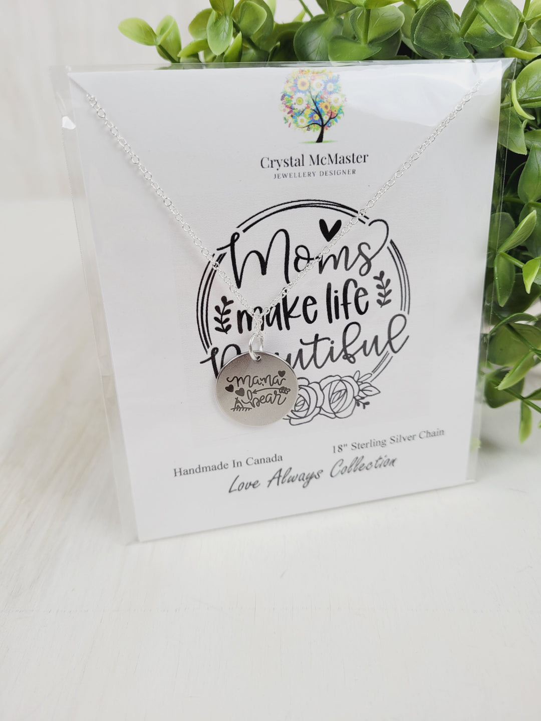 Crystal McMaster Jewellery, Sterling Silver Necklaces- Love Always Collection