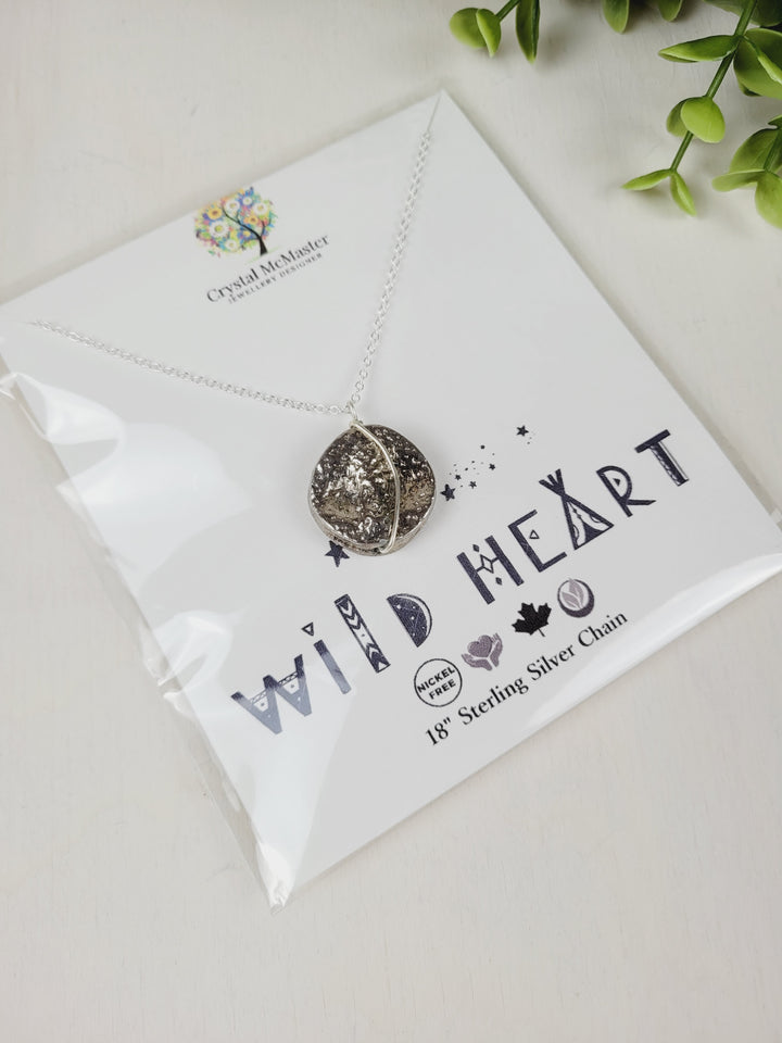 Crystal McMaster Jewellery, Sterling Silver Necklaces- Wild Heart Collection