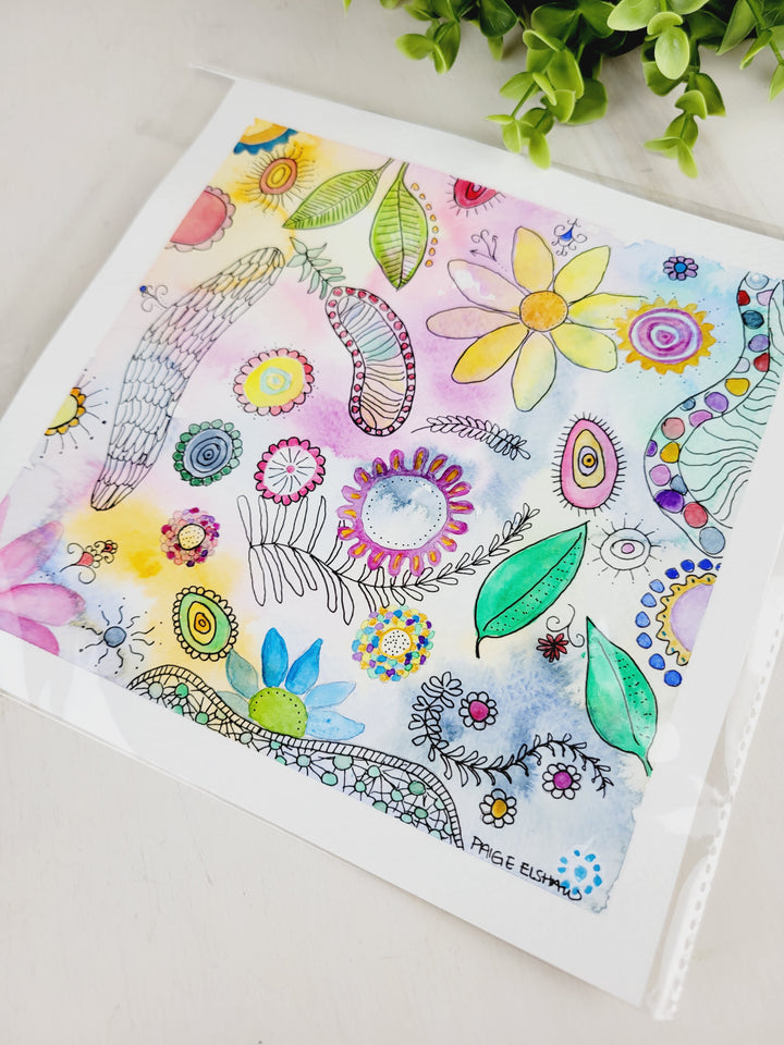 Original Art by Paige Elshaw, Watercolour Paintings