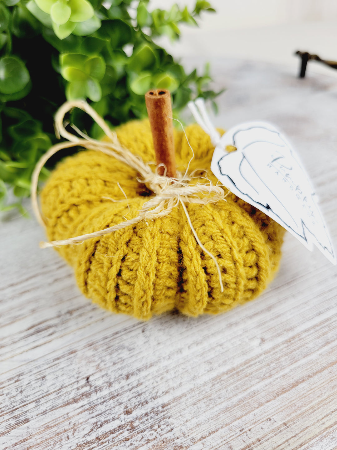 Pink Blossom Crochet, Handmade Crochet Pumpkin Decor