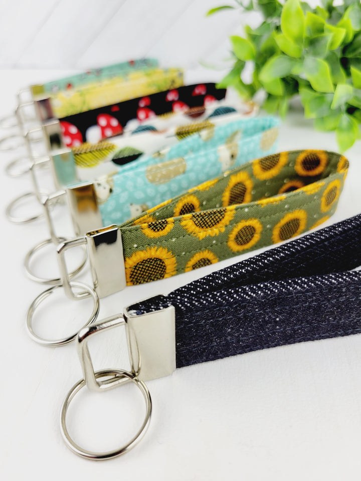 Izzyrai Handmade, Fabric Key Fobs