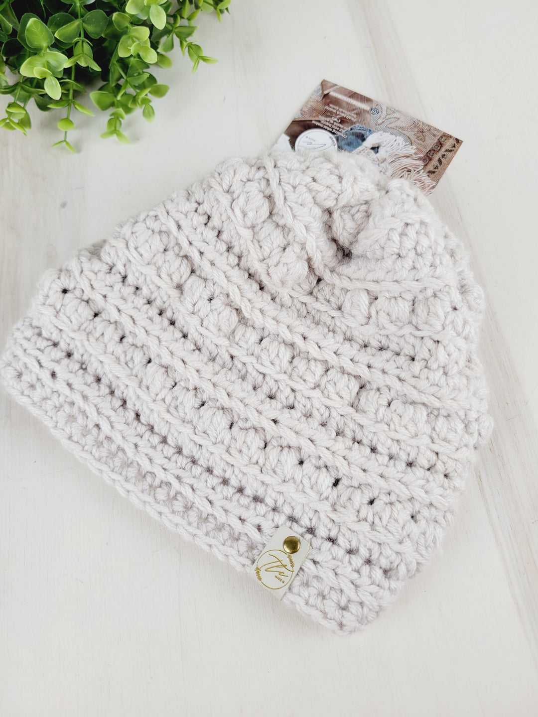 TLC Made, Acrylic Crochet Winter Hats with No Pom