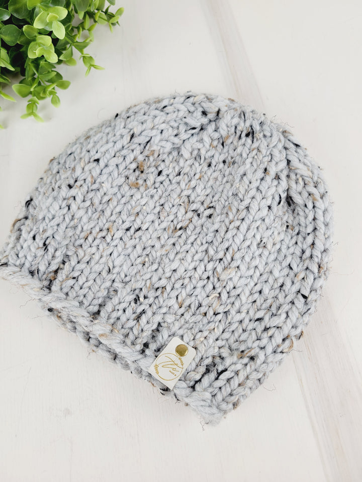 TLC Made, Acrylic Crochet Winter Hats with No Pom