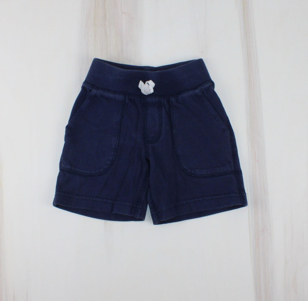 CARTERS NAVY COTTON SHORTS 3Y EUC