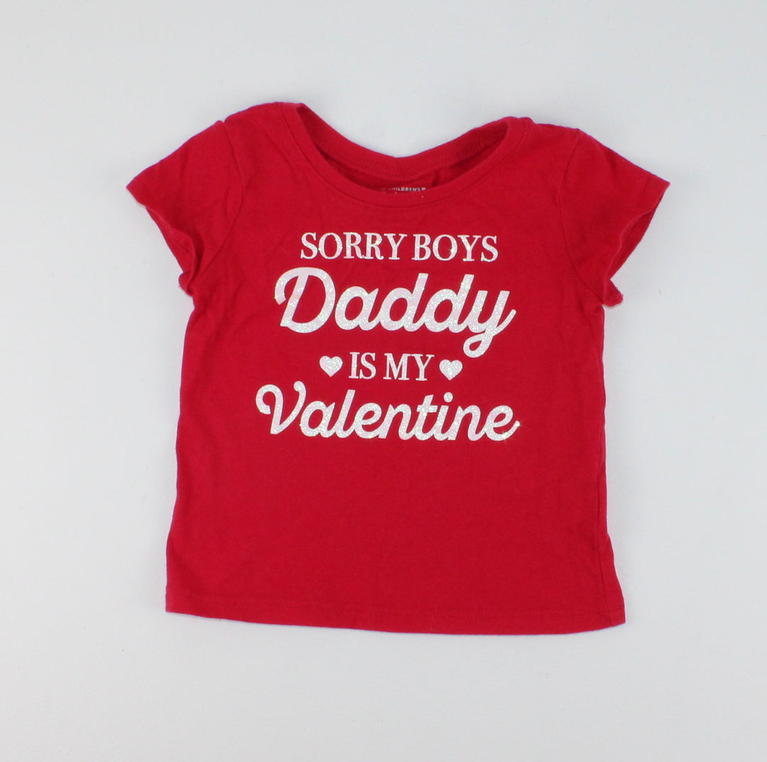 CHILDRENS PLACE VALENTINE TSHIRT 18-24M EUC