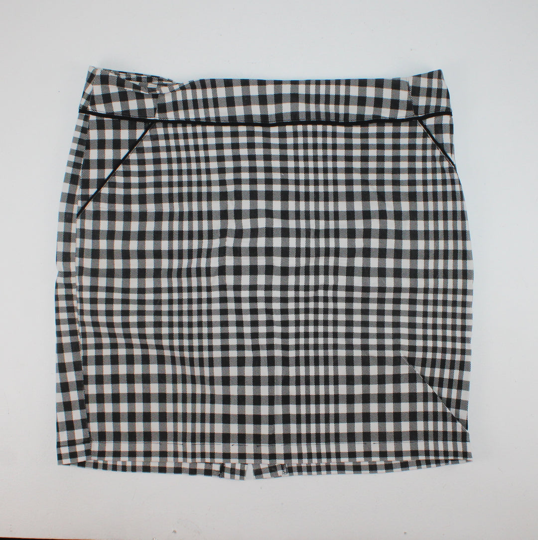 REITMANS PLAID SKIRT LADIES XL EUC