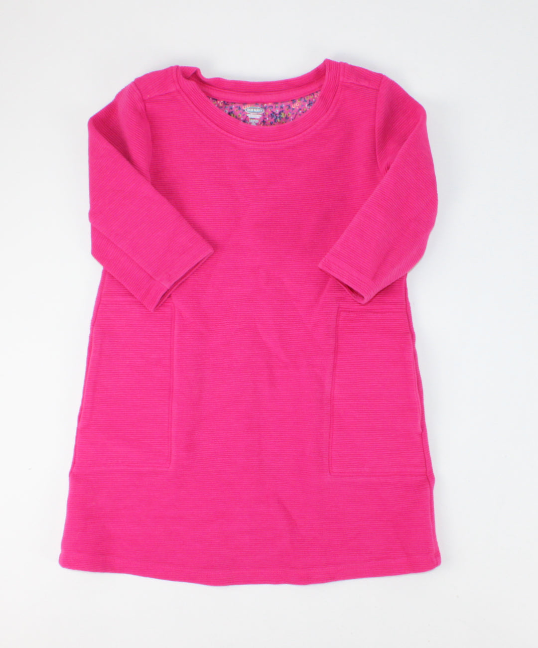 OLD NAVY PINK THICK DRESS 5Y EUC
